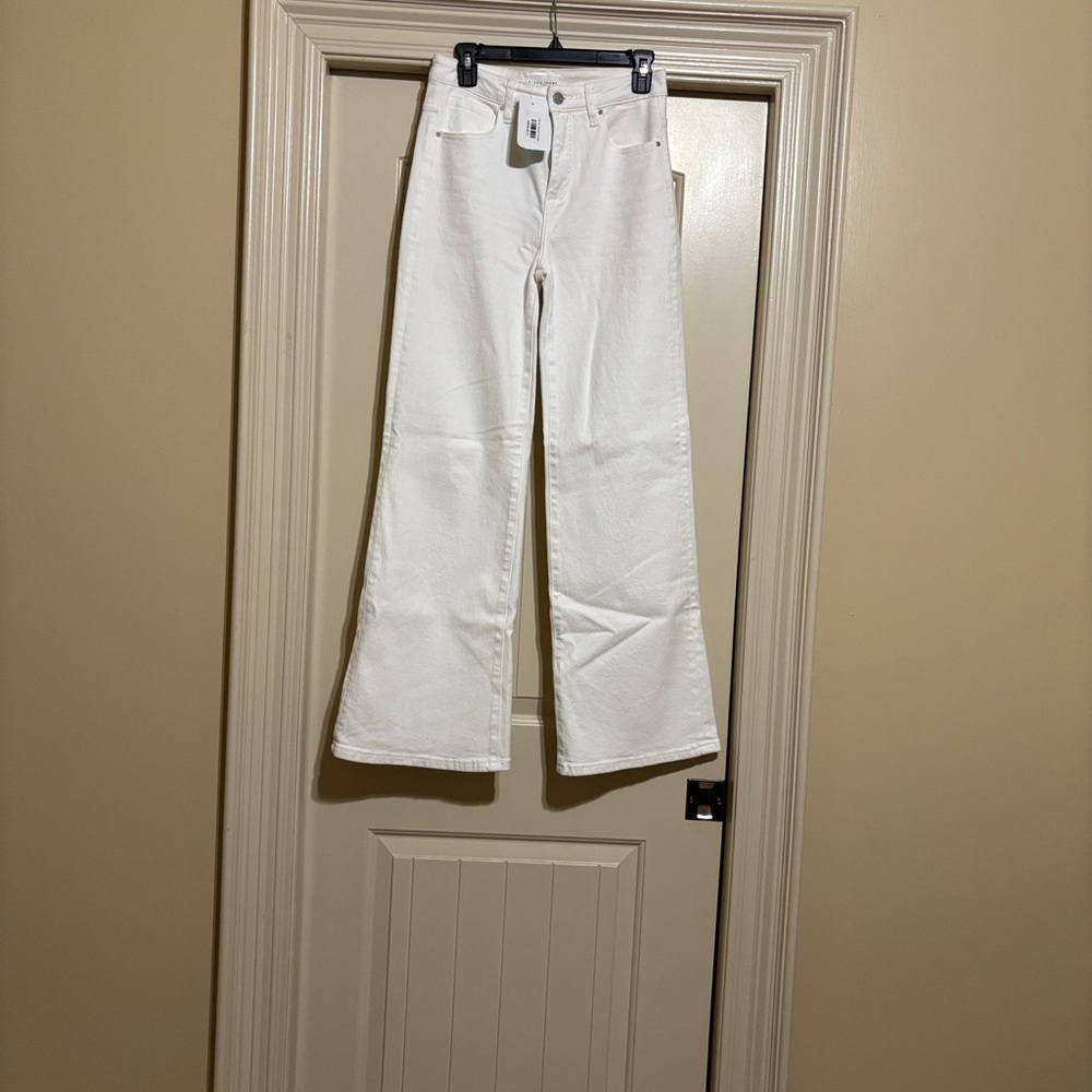 Risen Jeans Tour the Town Wide Leg Denim Minimal Classic Capsule Wardrobe